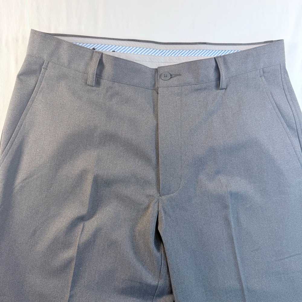 FootJoy Golf Pants Mens 34x32 Gray Performance Stretch Flat Front Sport